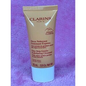 New! Clarins One-Step Gentle Exfoliating Cleanser 30 ml 0.9 oz Travel Size